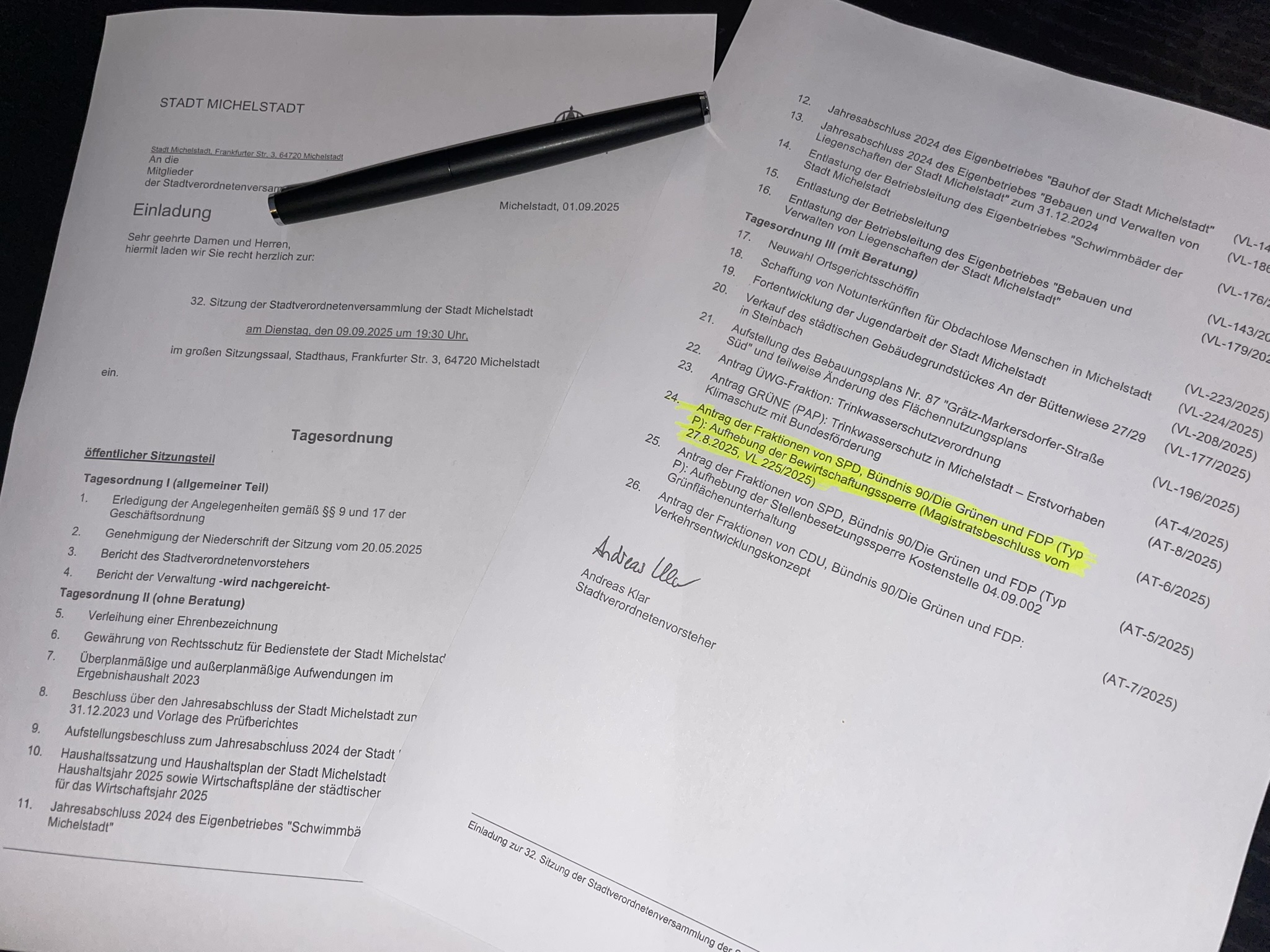 Unwürdiges Polit-Theater um Bewirtschaftungssperre